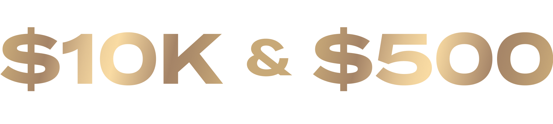 Enter For a Chance to Win $10K Monthly & $500 Weekly